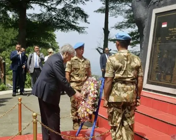 Kunjungi PMPP TNI Sentul, Guterres Apresiasi Hampir 2.000 Personel Indonesia